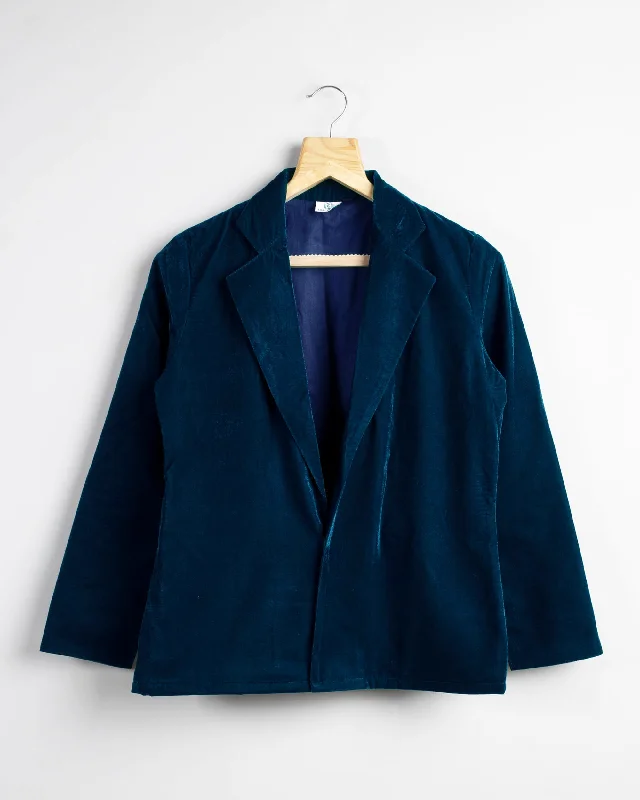 Cerulean Premium Velvet Jacket