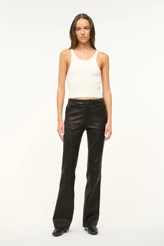 HANOVER LEATHER PANT | BLACK