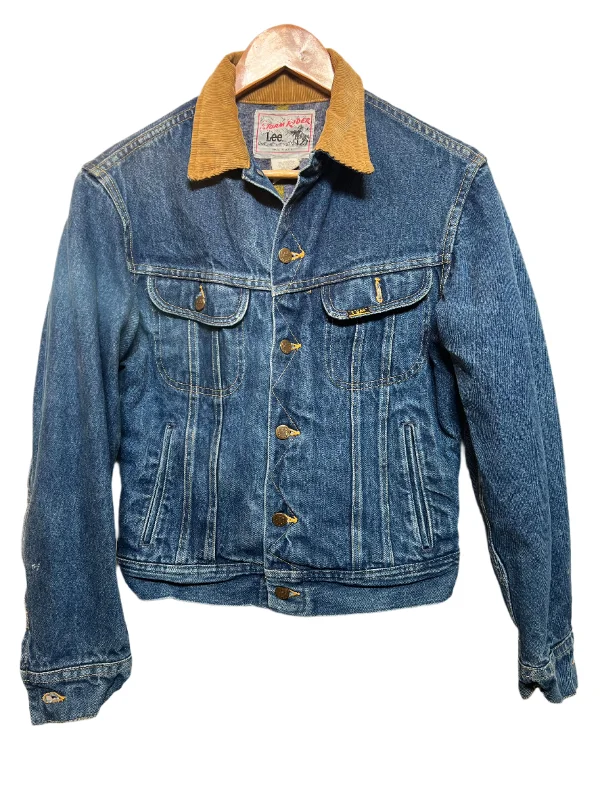 Lee Women's Blue Denim Jacket (Size L)